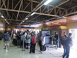 Terminal interior