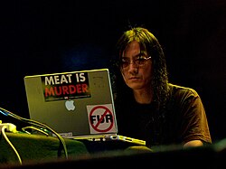Merzbow, prominent Japanoise musician, in 2007