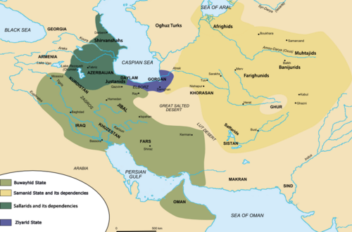 Iran in the mid-10th century.
