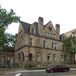 The Music Building once served as home to the original studio for Mr. Rogers' Neighborhood.
