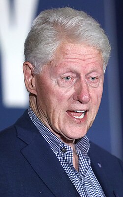 Clinton in October 2024