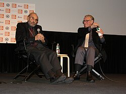 Donen with Mike Nichols at a 2010 Lincoln Center retrospective