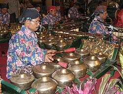 Gamelan is one of Javanese cultural expression that demonstrate refinement.