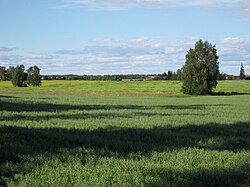 A field plain in Liminka, Finland