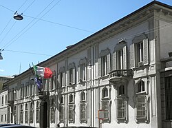 Palazzo Isimbardi is the seat of the Council of the Metropolitan City of Milan.