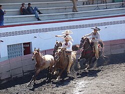 El Paso de la Muerte (The Pass of Death), a charreada event