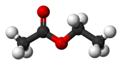 Ethyl acetate, a nail polish solvent.[1]