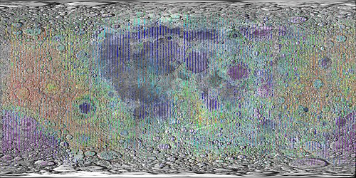Relief measurements made by LIDAR