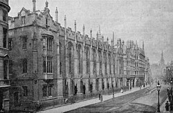 King Edward's School in Birmingham, where Tolkien was a pupil (1900–1902, 1903–1911)[24]