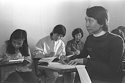 Ulpan for Vietnamese refugees in Afula, 1979