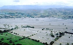 Armero was located in the center of this photograph, taken in late November 1985