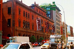 Streep started her career acting in numerous productions with The Public Theater