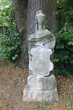 Charles Brockden Brown cenotaph in Laurel Hill Cemetery