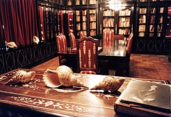 Caracolas (shells) collection donated by Pablo Neruda in the Central Archive Andrés Bello