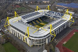 Evonik sponsors Bundesliga club Borussia Dortmund.