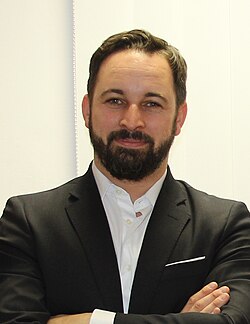 Santiago Abascal, leader of Vox