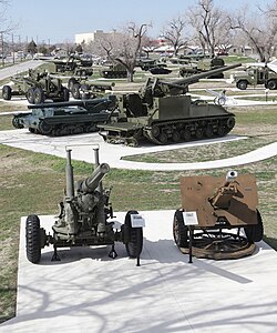 Next door to the Artillery Museum is a new Artillery Park with artillery pieces from throughout the world.