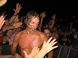 Iggy Pop at Beale Street Music Festival, Memphis in May, 2007