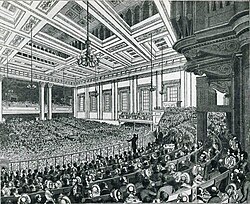 Meeting of the Anti-Corn Law League, 1846