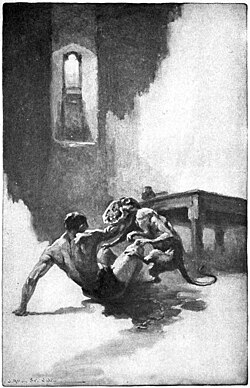 Ulsio as illustrated by J. Allen St. John in first edition of Chessmen of Mars