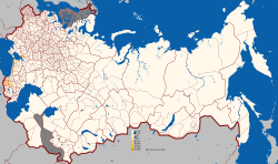 Geographic distribution of Greek language in the Russian Empire (1897 census)