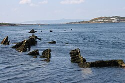 The wreck of HMS Port Napier on 18 May 2010.
