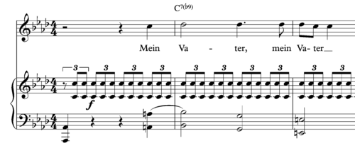 Extract from Schubert's "Erlkönig"