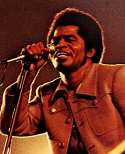 Brown performing in 1970