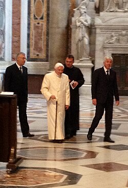 Benedict in 2014