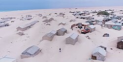 Extreme desertification in Somalia