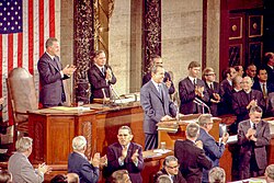 Nixon gives the 1971 State of the Union Address