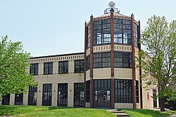 The Old Port Columbus Terminal, the airport's first control tower and terminal