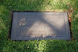Albert's grave