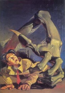 Pulp magazine cover illustration by Edd Cartier