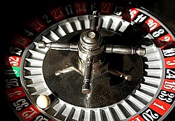 The ball in a roulette can be used as a source of apparent randomness, because its behavior is very sensitive to the initial conditions.