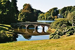 Stourhead garden, Wiltshire, England