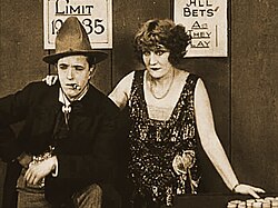 Laurel with Mae Dahlberg in Wide Open Spaces (1924)
