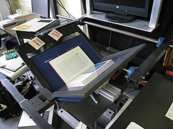 Internet Archive book scanner