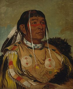 Plains Ojibwe Chief Sha-có-pay (The Six). In addition to the northern and eastern woodlands, Ojibwe people also lived on the prairies of Manitoba, Saskatchewan, Alberta, North Dakota, western Minnesota and Montana.