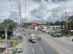 The highway in Tarlac City