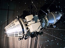 Luna 10 orbiter model