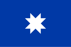 The ancient flag of the Mapuche people.