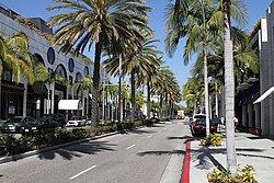 Since the 1960s, Rodeo Drive has become one of the most expensive shopping streets in the world.