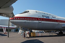 747 prototype "City of Everett" at Museum of Flight in Seattle.