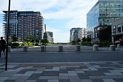 Transit oriented developed next to Du Quartier station