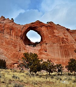 Tségháhoodzání, the "Window Rock"