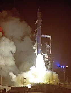 Pioneer 10 lifted off atop an Atlas-Centaur.