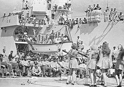 US Coast Guard, 1st show in Vietnam, 1970