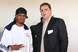 Michael Arrington with Chamillionaire