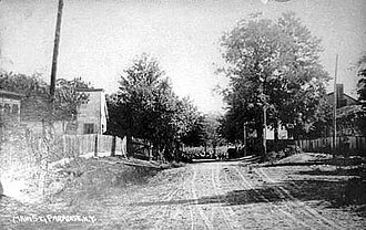 Main Street, Paradise, Kentucky 1898